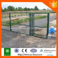 ISO9001 Новый дизайн железных ворот / железной трубы забор ворот дизайн \ железные ворота модели конструкций